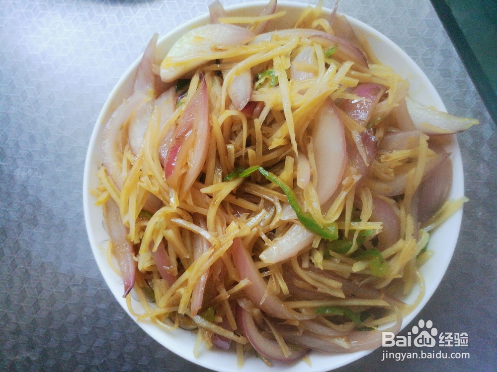 简单美味的洋葱炒土豆