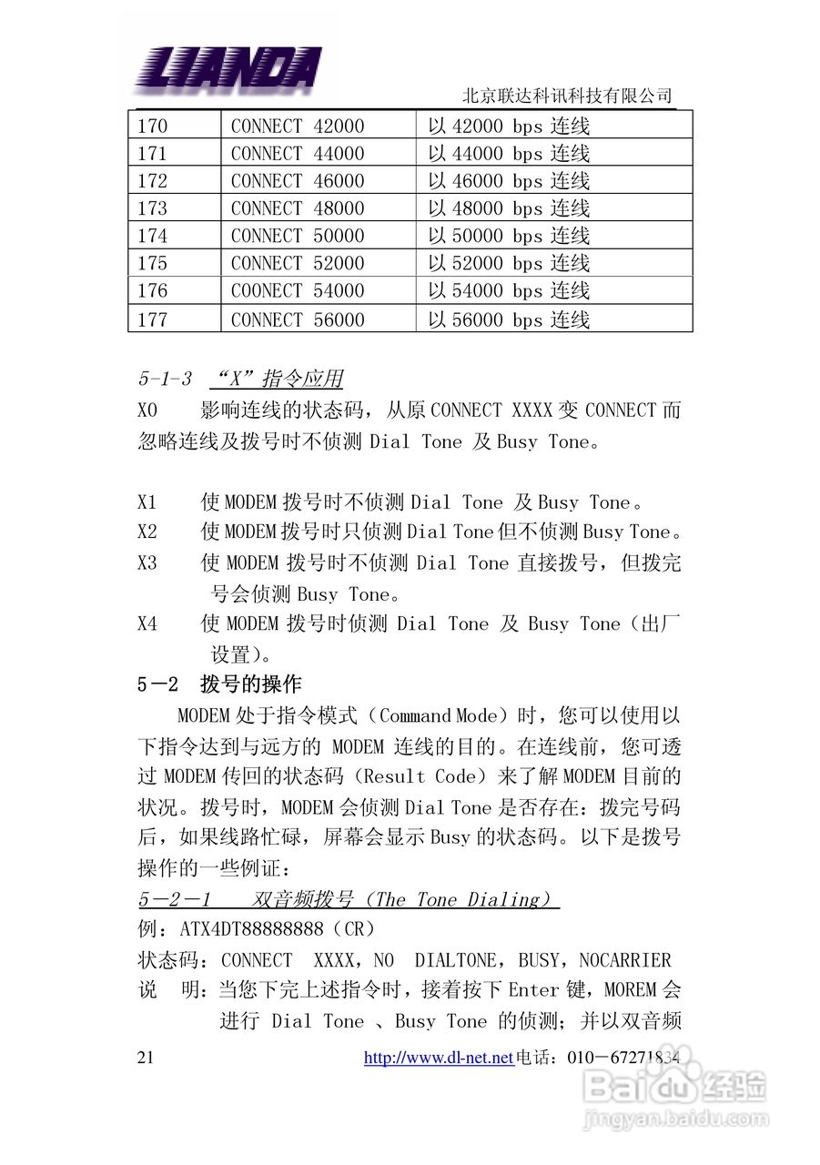 LD-E56RST嵌入式TTL专线Modem说明书:[3]