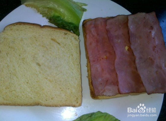 怎么做煎蛋三明治