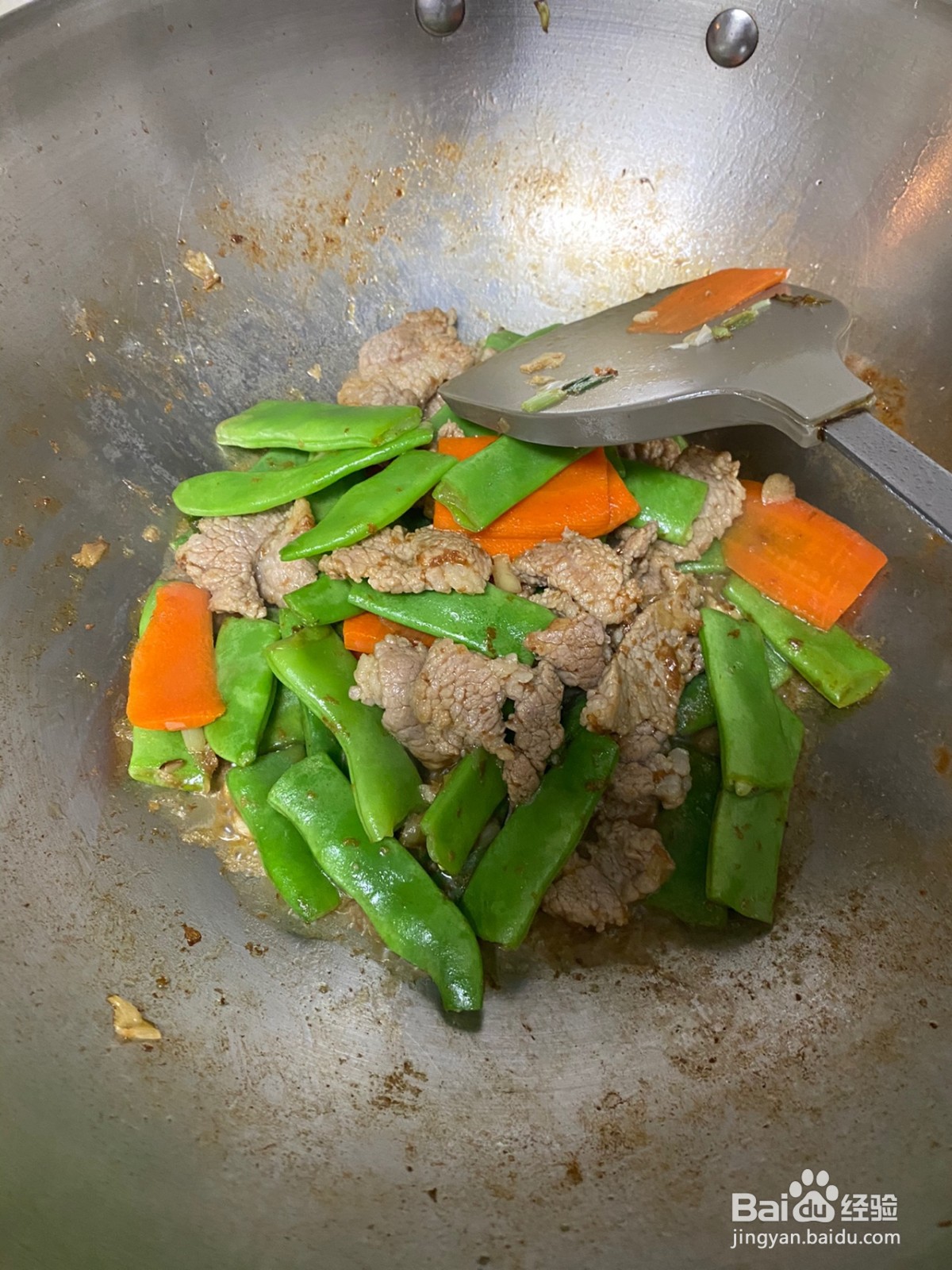 扁豆炒肉的做法