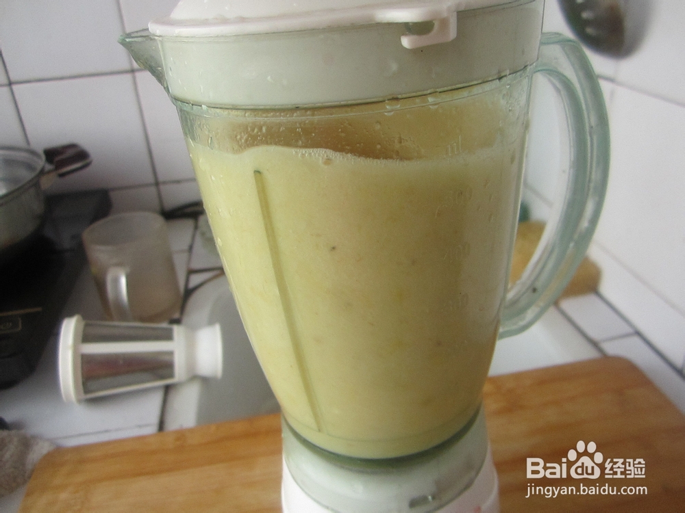 美味自制果汁-香蕉汁