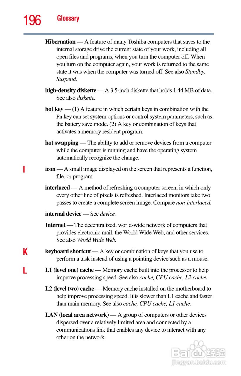 东芝NB200笔记本电脑使用说明书:[20]