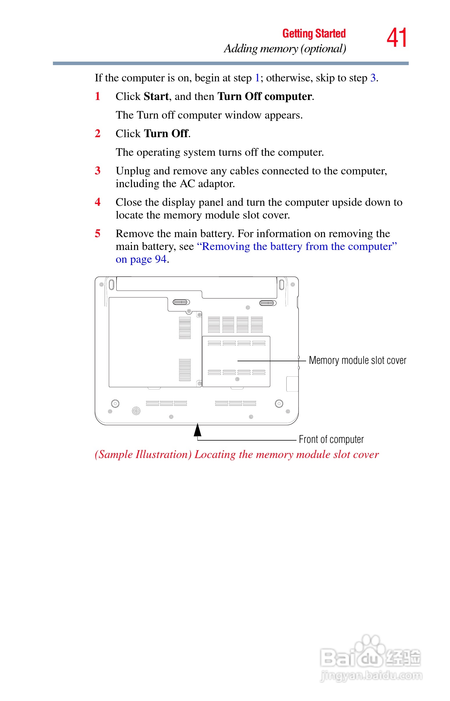 东芝NB200笔记本电脑使用说明书:[5]