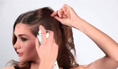 干洗头发的步骤与手法