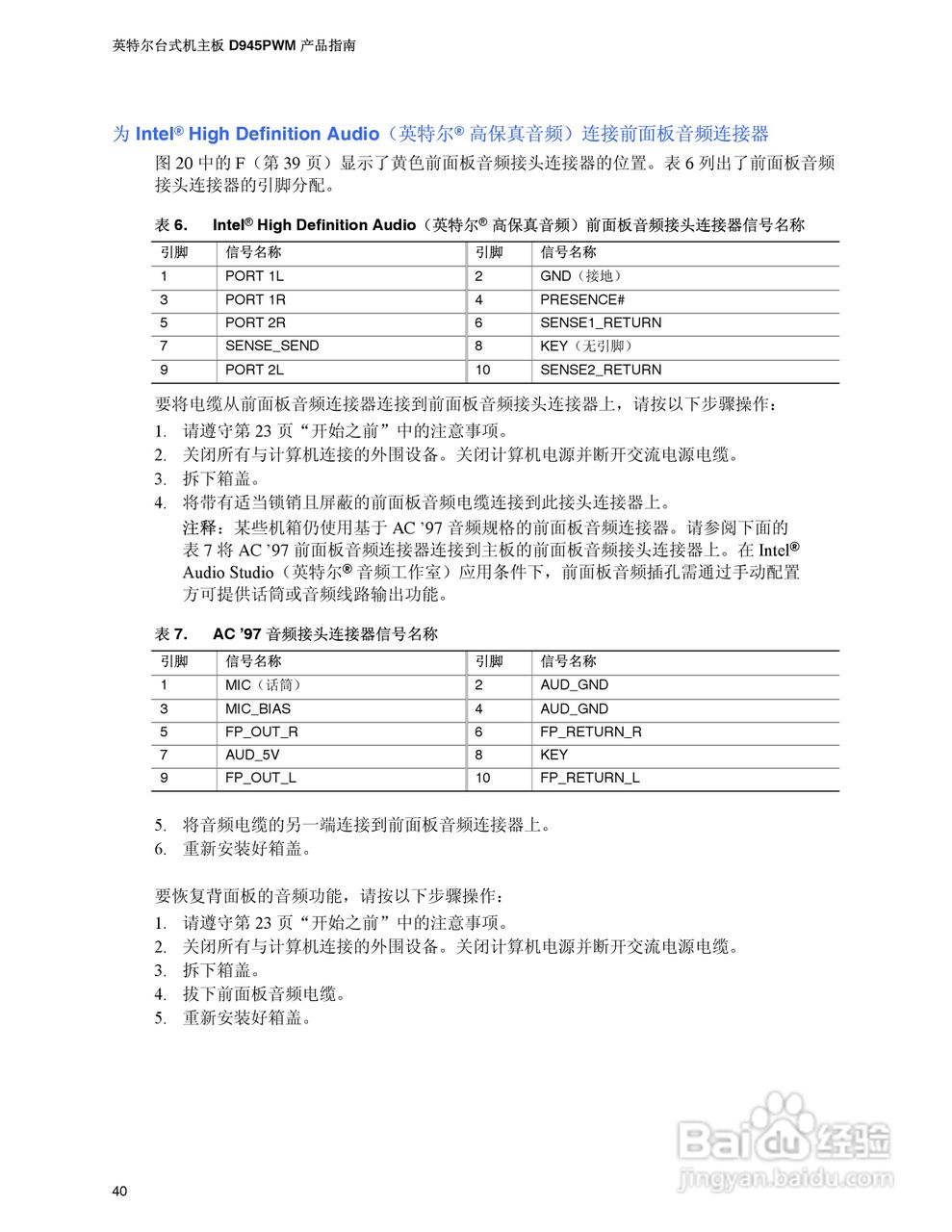 Intel D945PWM主板说明书:[4]