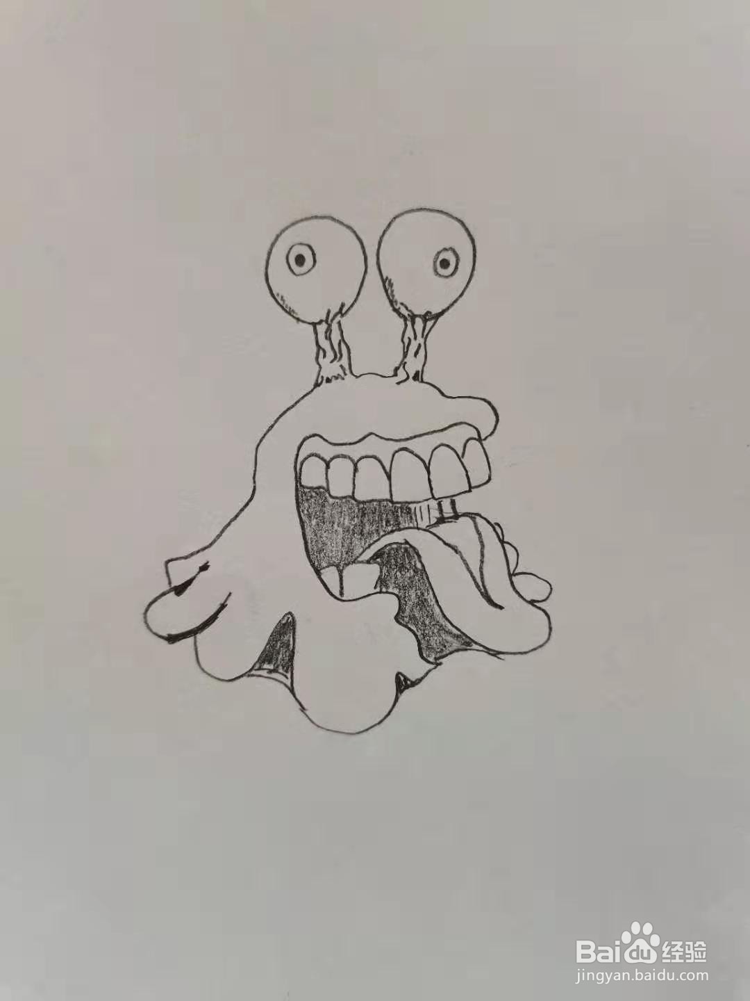 鼻涕兽怎么画
