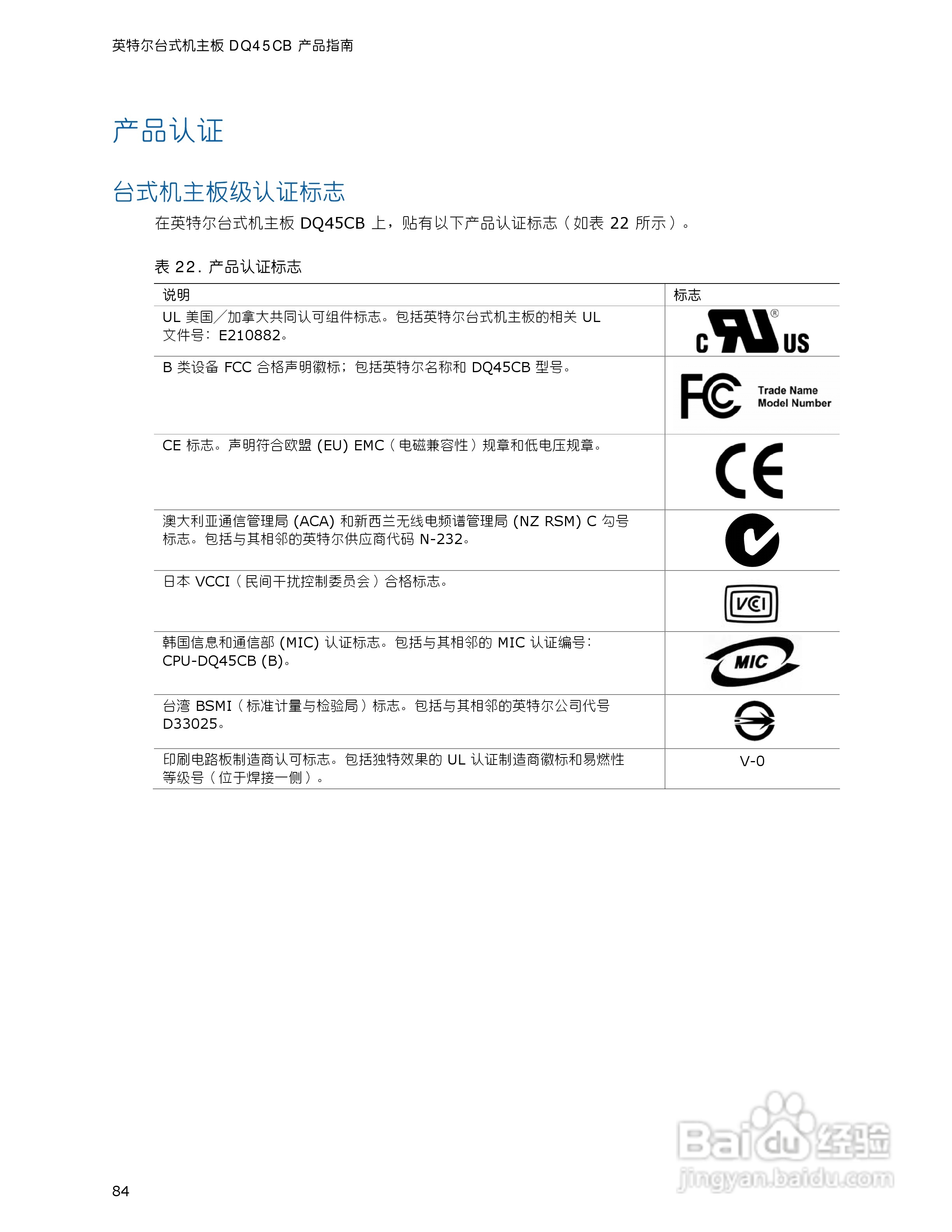 英特尔DQ45CB型主板说明书:[9]