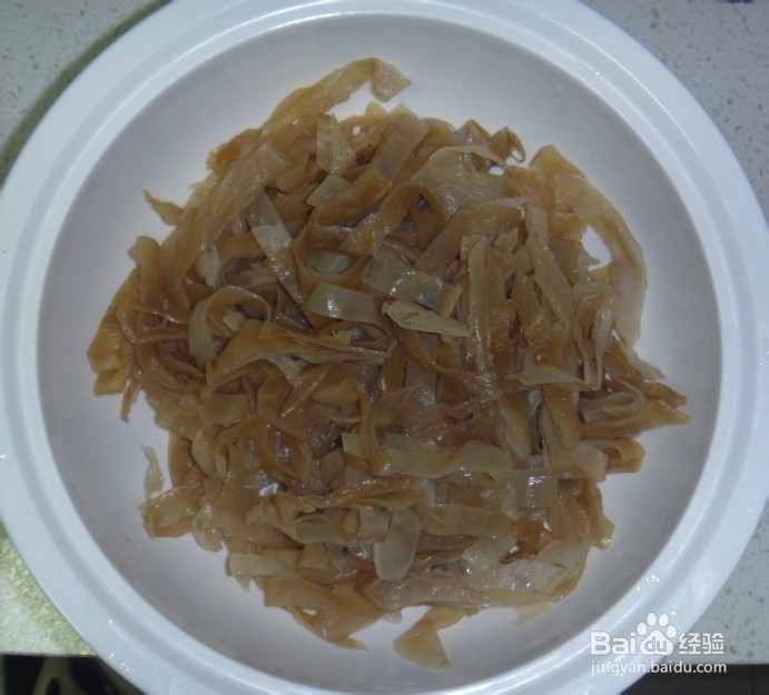 香菜蒜茸拌海蜇——每日一菜，小时候的味道