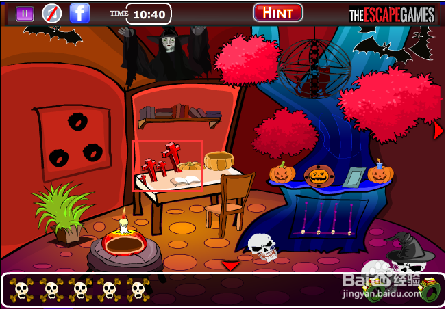 Flash游戏攻略：[21]汤姆万圣节逃脱