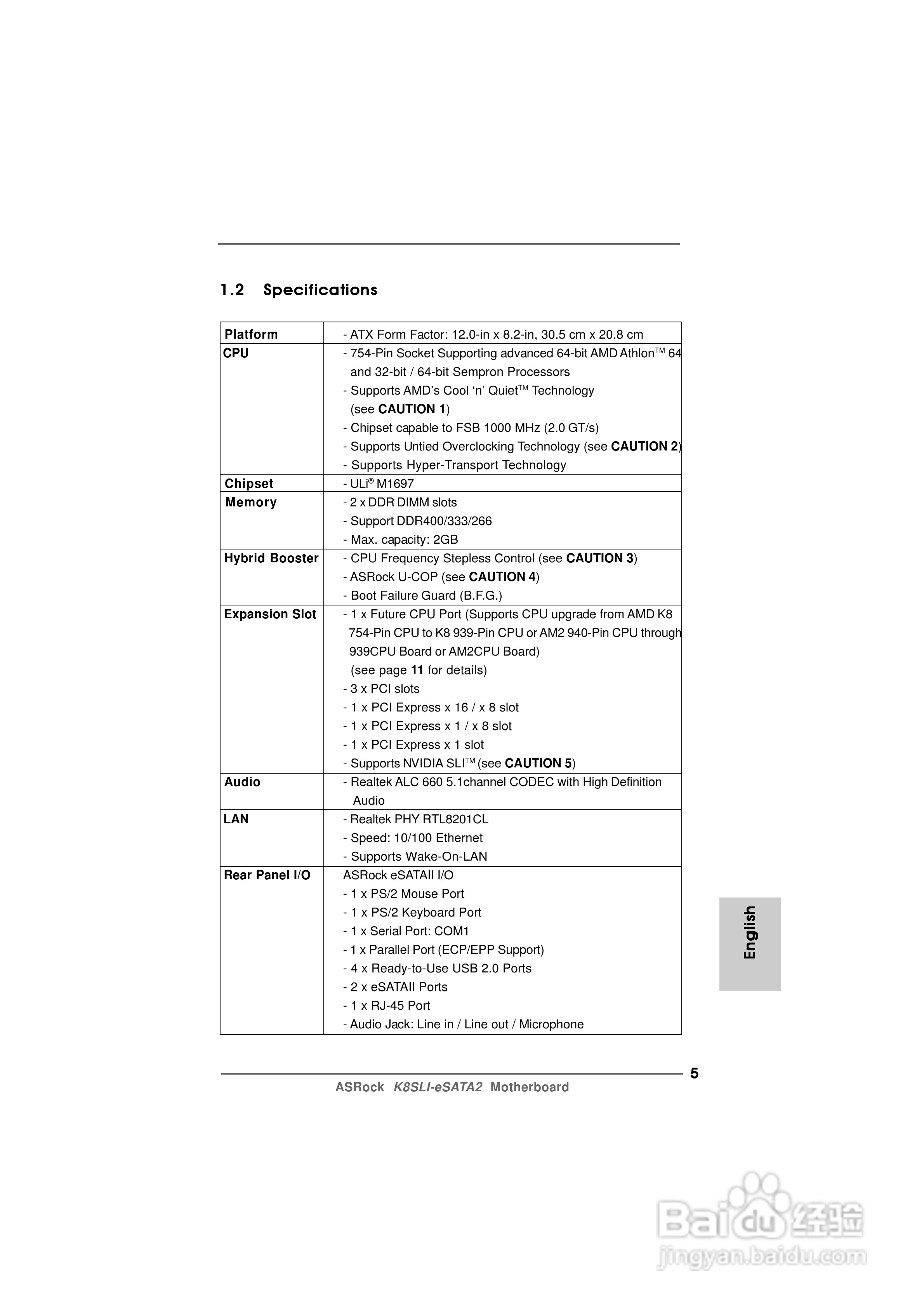 华擎K8SLI-eSATA2型主板说明书:[1]