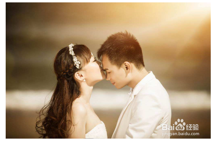 两颗门牙外凸,拍婚纱照怎么办