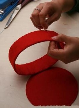 不织布糖果盒的详细制作过程