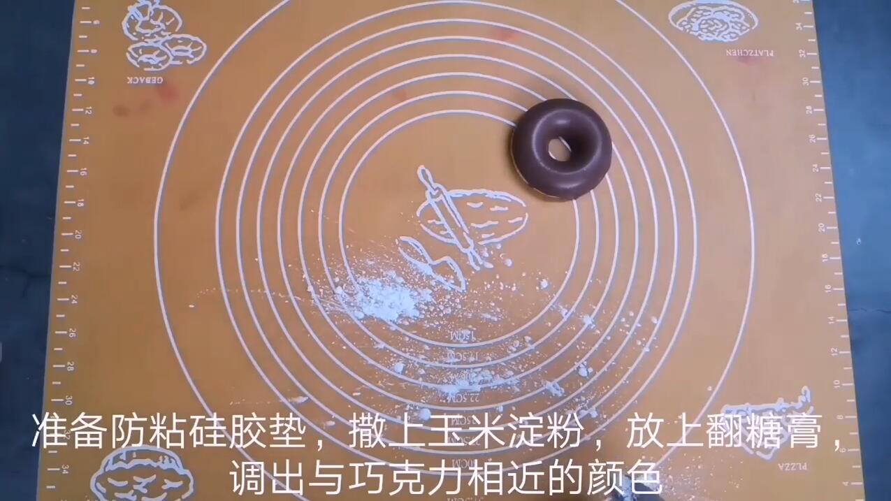 卡通甜甜圈蛋糕怎么做