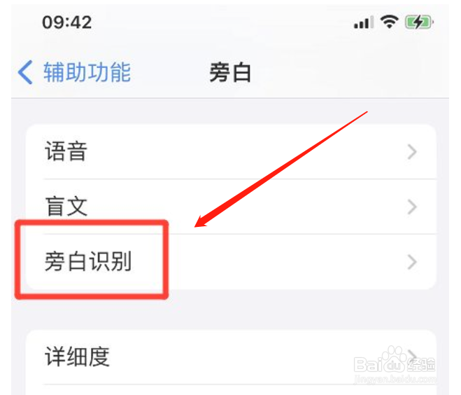 iphone手机旁白如何开启文本识别