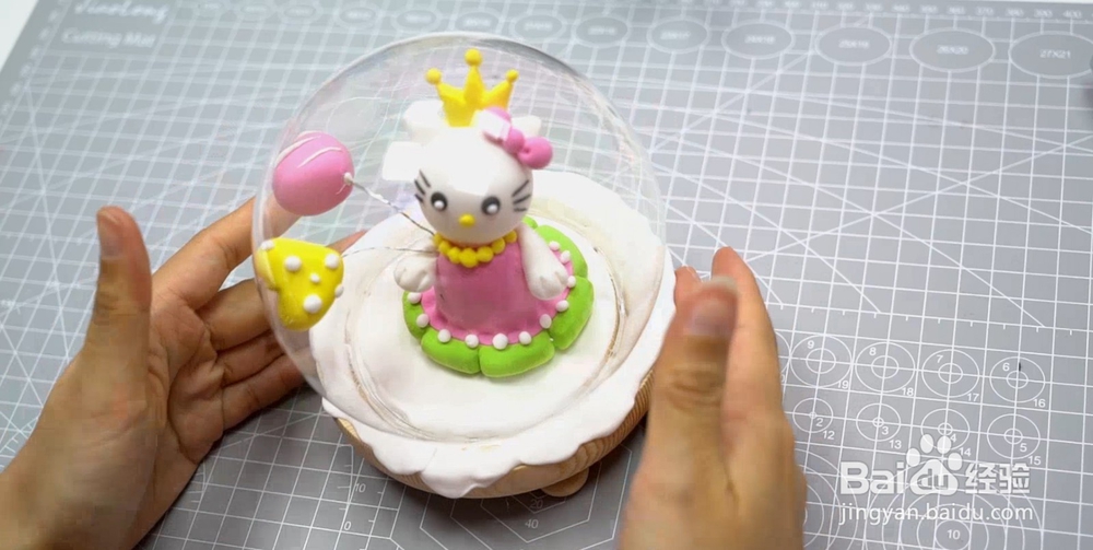 HelloKitty黏土制作