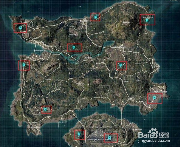 绝地求生怎么找滑翔机