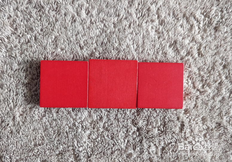 用蒙氏积木怎样拼一只探头的蜗牛?