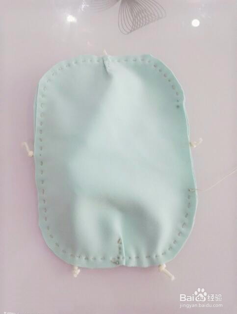 不织布绿豆娃娃