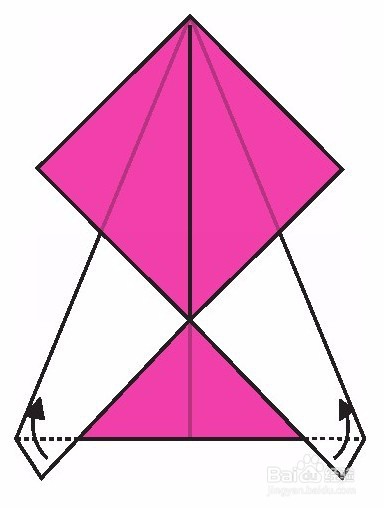 儿童折纸,手工纸折上衣