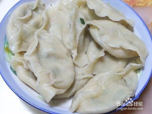 虾爬子饺子的做法