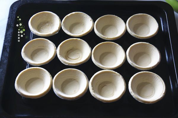 快手蓝莓豆浆蛋挞