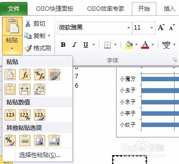 Excel图表的输出与转移