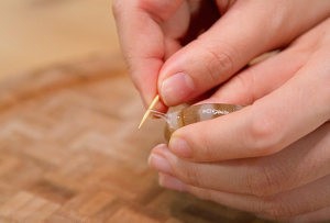 海虾煲杏鲍菇的做法
