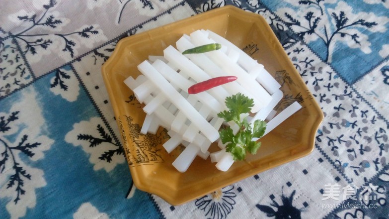 拌豌豆凉粉的做法