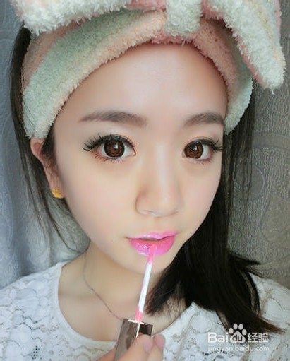 日系水润甜妹子妆容教程