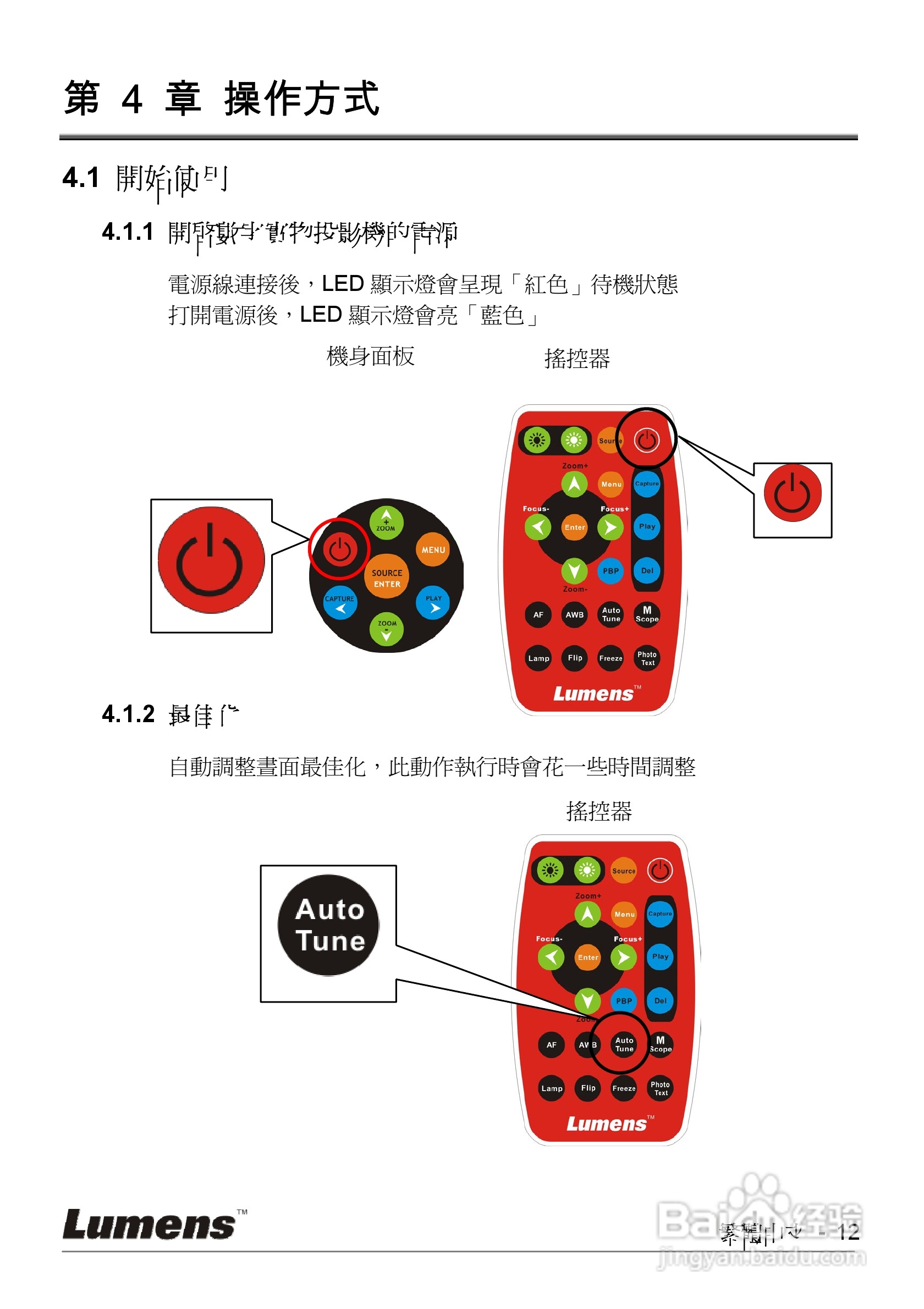 Lumens dc162数位展台使用手册:[2]
