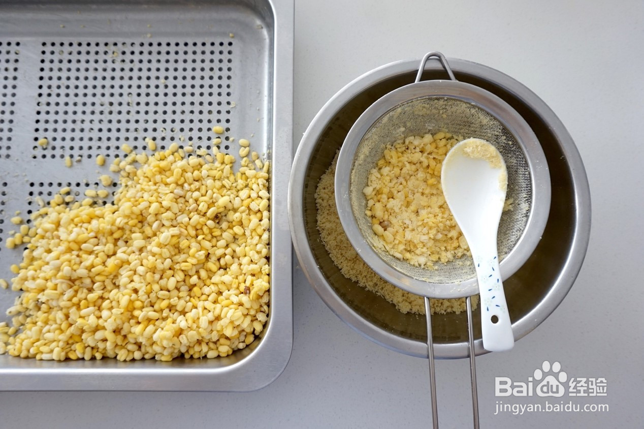 蔓越莓绿豆糕的做法