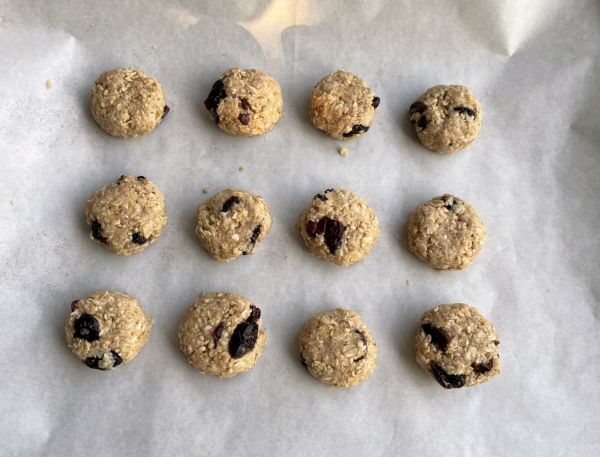 燕麦蔓越莓饼干