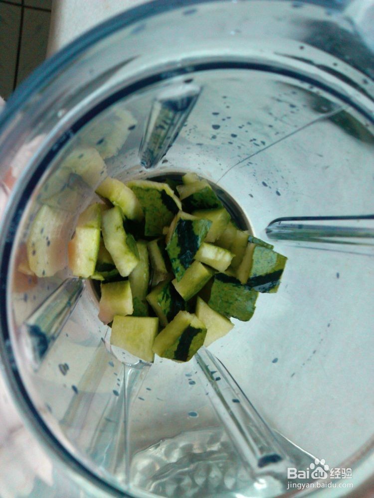 西瓜皮汁简单做法