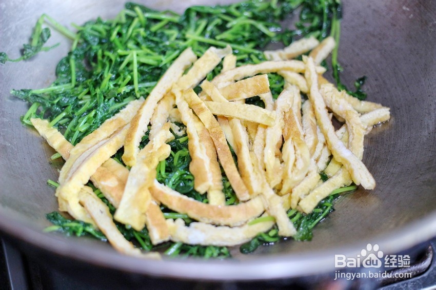 带你做烧酒蛋丝豌豆苗