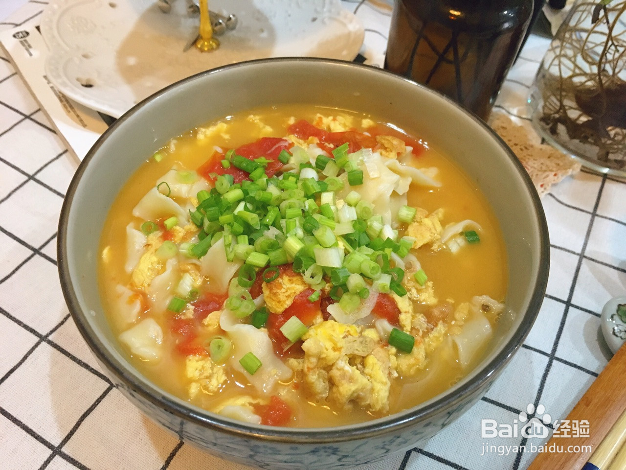 番茄鸡蛋面的做法