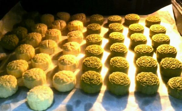 抹茶桂花栗子酥