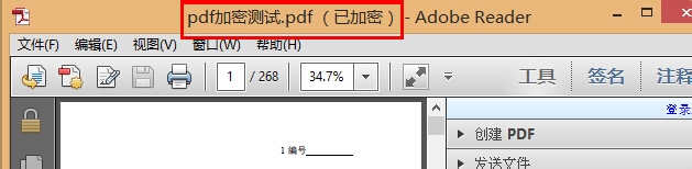 学会用word：[17]2013给pdf加密