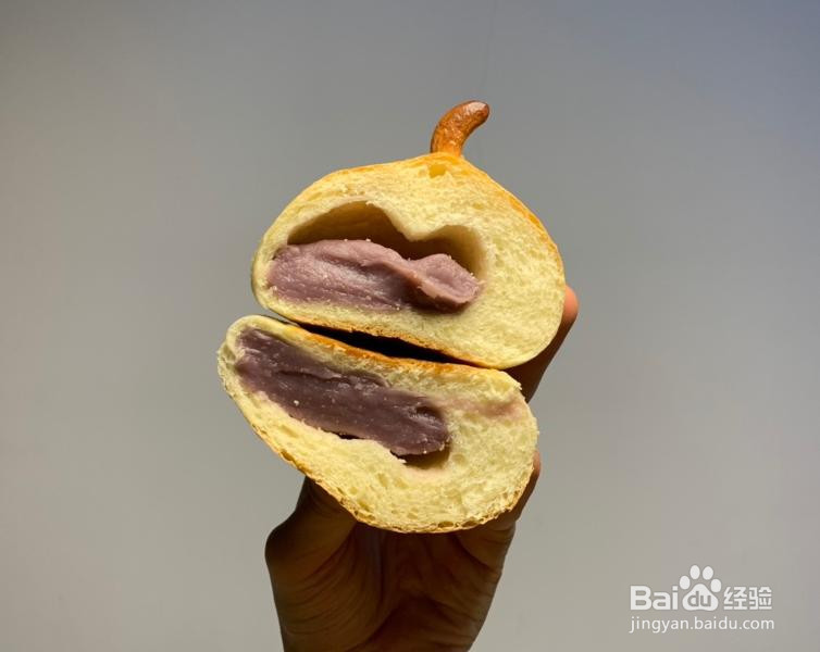 奶香芋泥包的做法