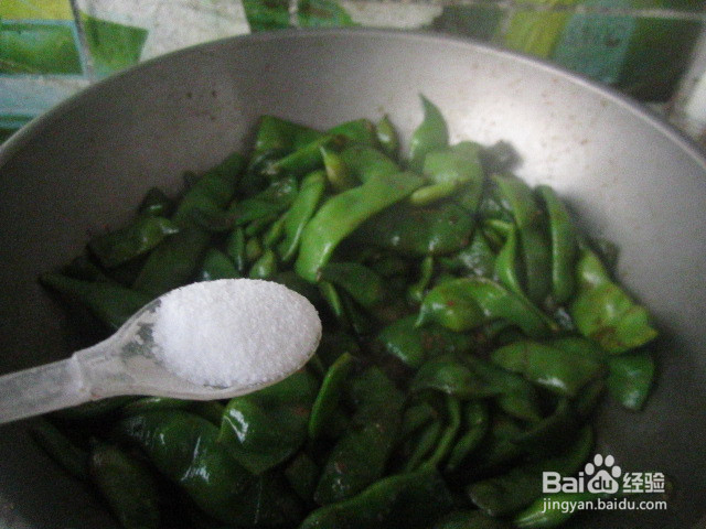 在家做的美食-烧豆角