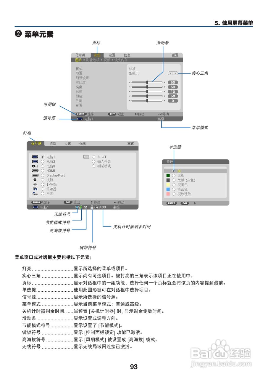日电NP-PX800X+投影机说明书:[11]