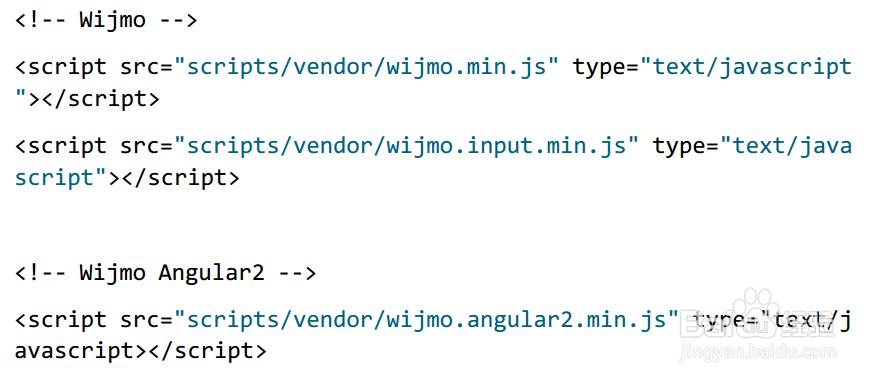 如何在Angular2下使用Wijmo Input控件