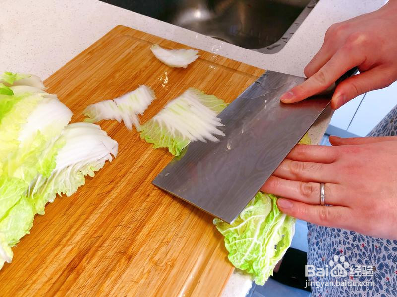 猪肉白菜炖豆腐「」的做法