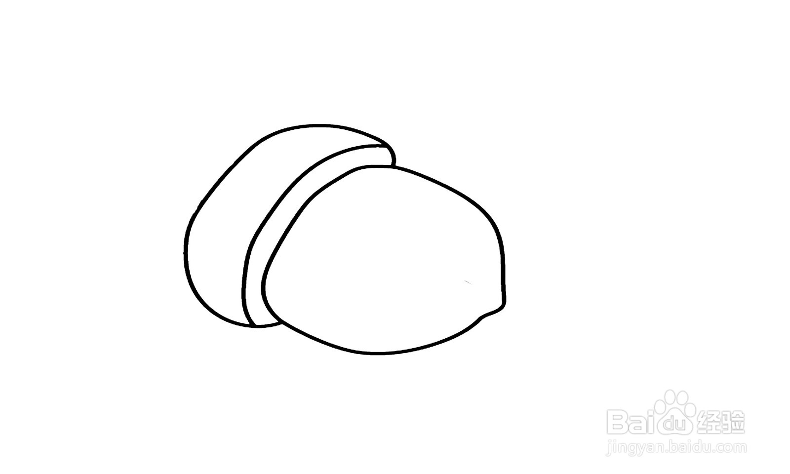 简笔画橡果怎么画