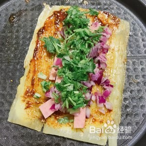 超级美味的东北烤冷面