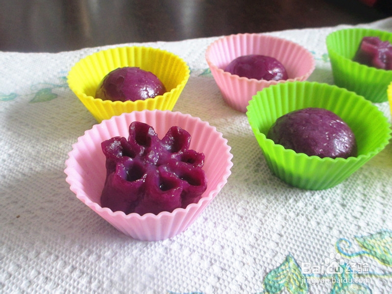 不闹元宵闹哪样——紫薯水晶园子