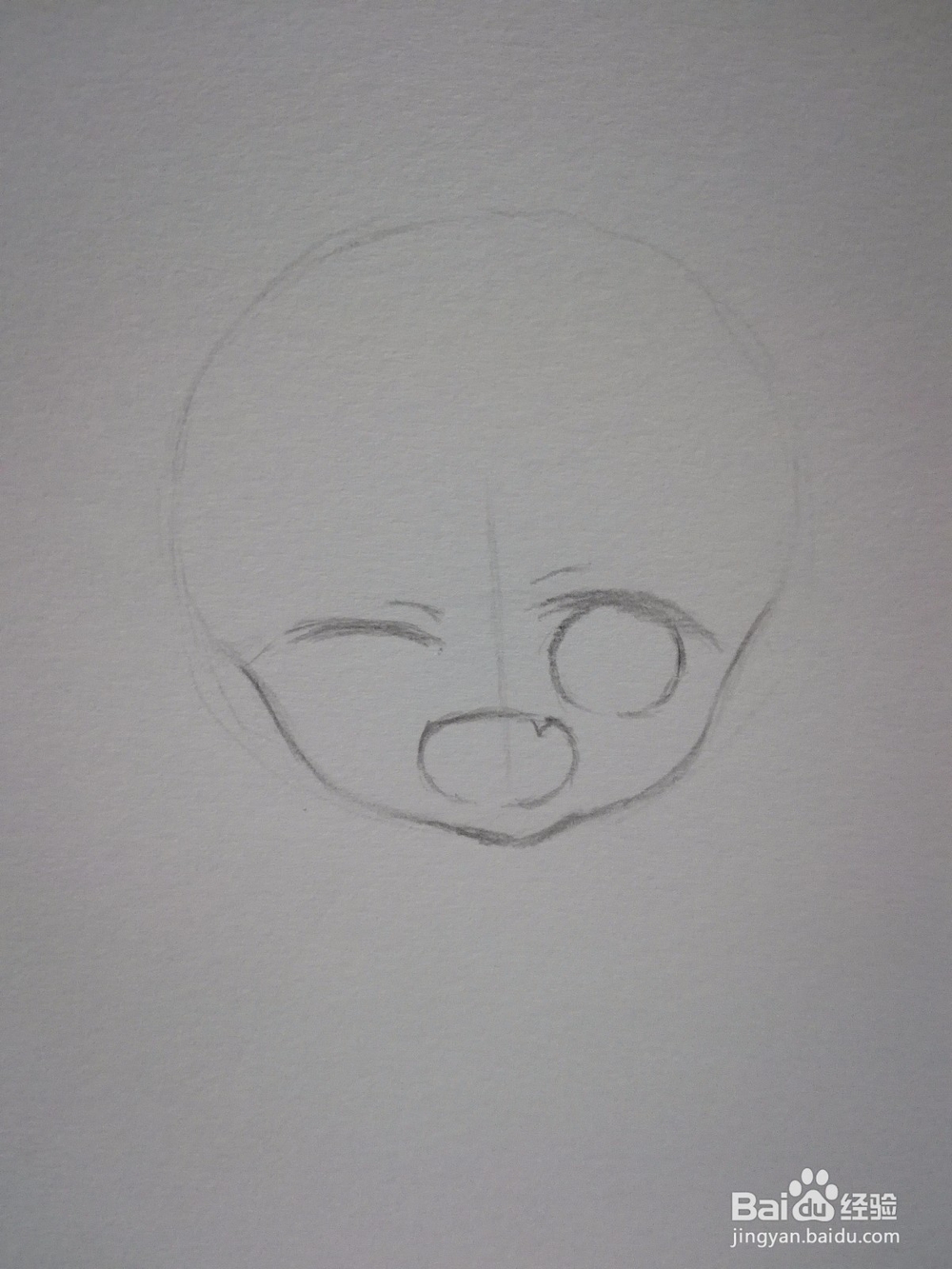 Q版漫画人物头部画法