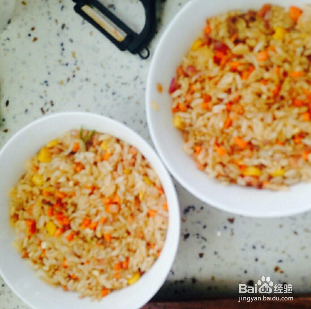 简易蛋包饭的做法