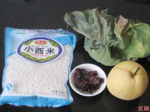 洛神花梨西米羹这样做才美味