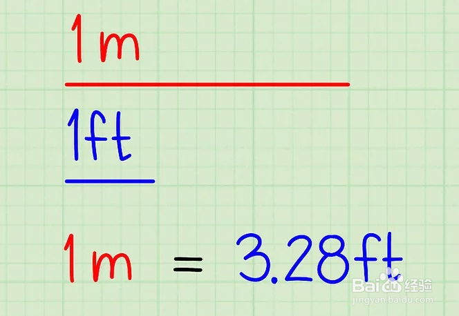 英尺和米怎么换算图片