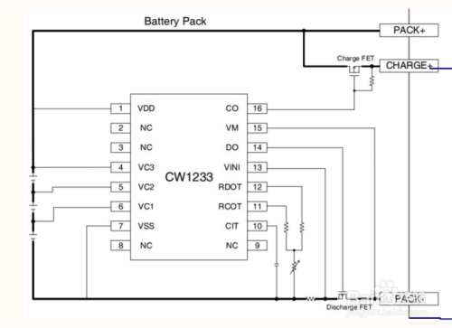 三节锂电池充电管理芯片，IC电路图如何设计
